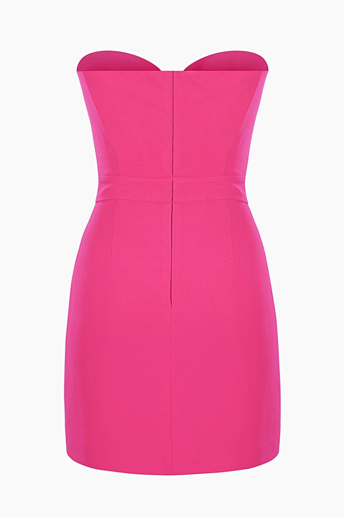 Mignon Bow Trimmad Cut Out Tube Mini Klänning