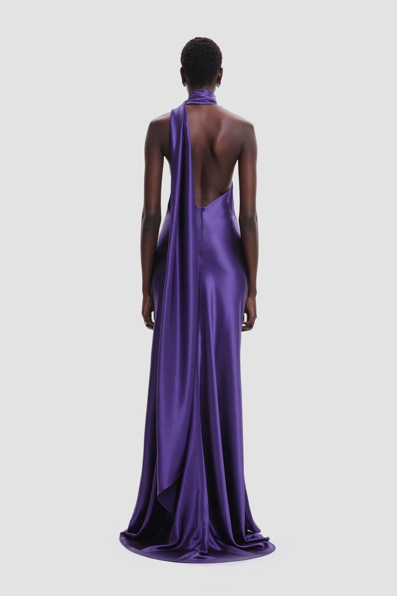 Robe Lilas au Clair de Lune