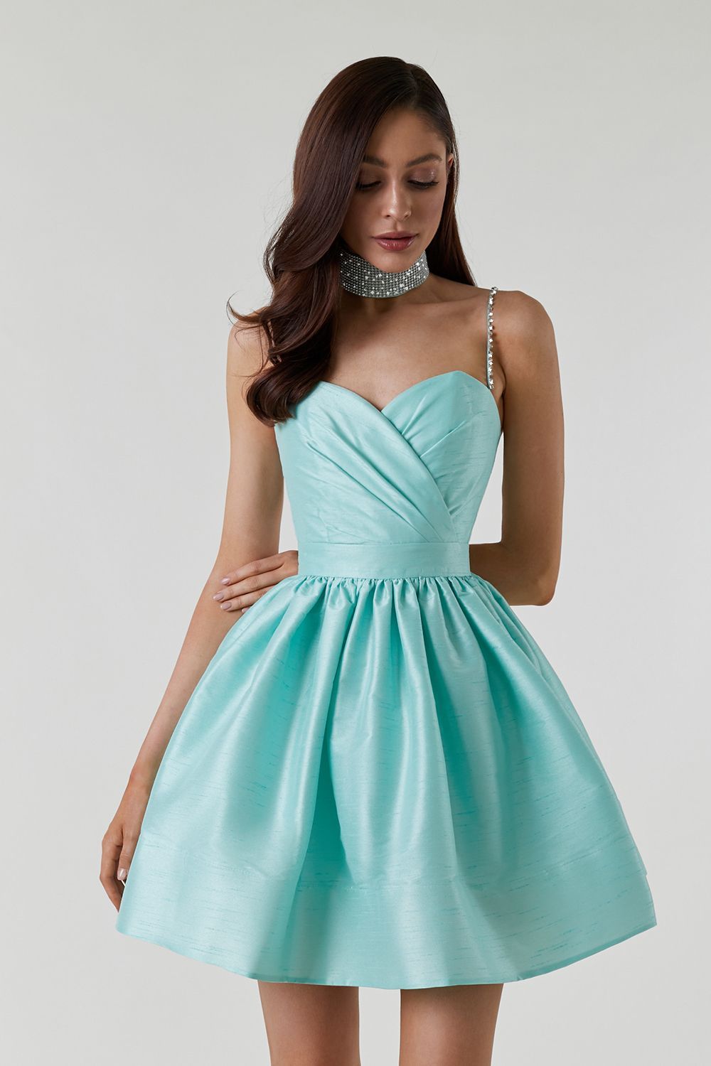 Rochie maxi slip cu un umăr Lucinda