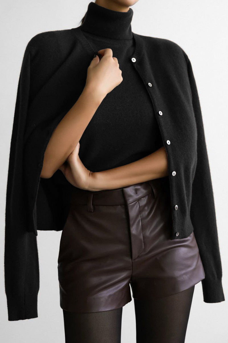 Josie V-ringad Cut-out Stickad Maxiklänning