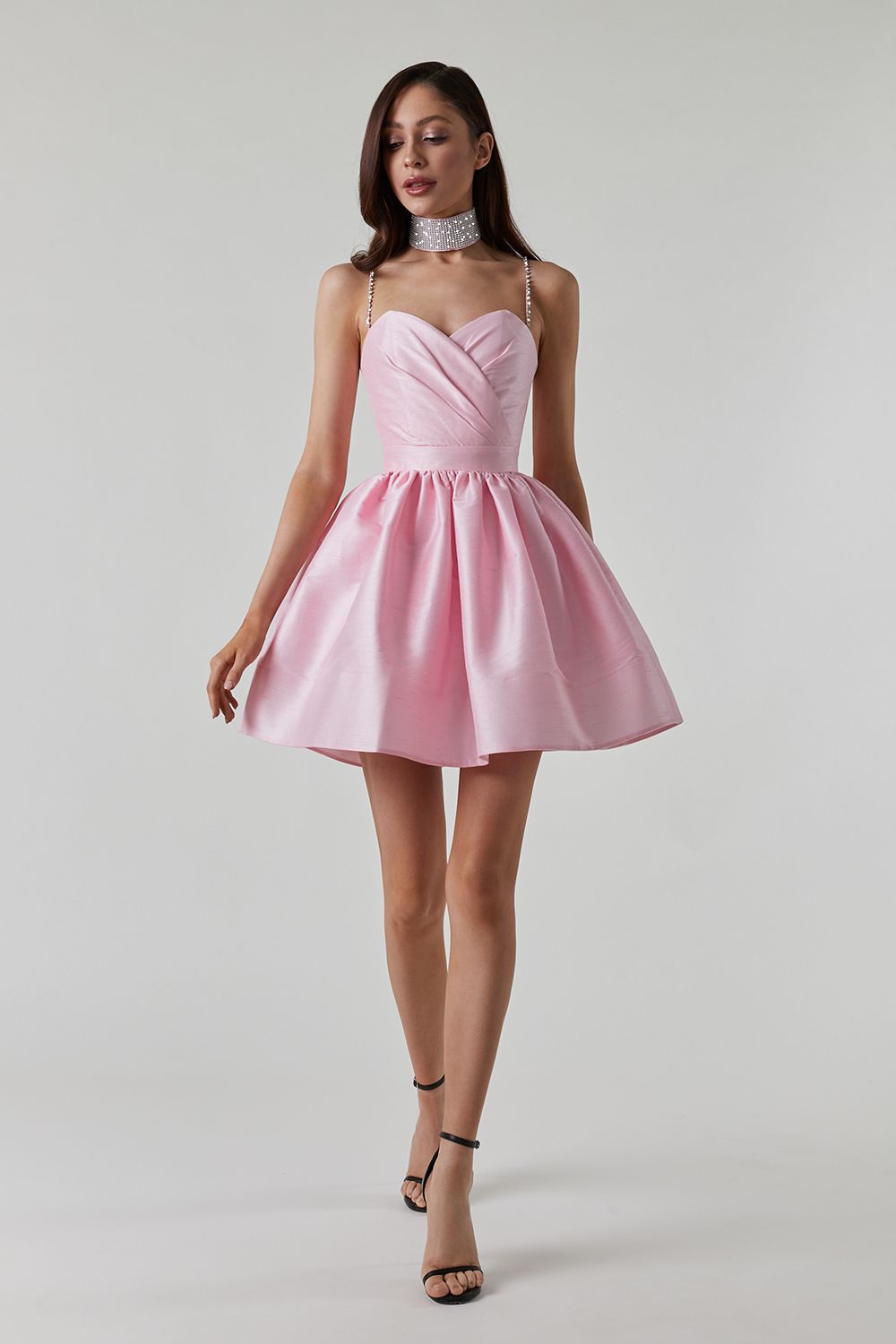 Rochie maxi slip cu un umăr Lucinda