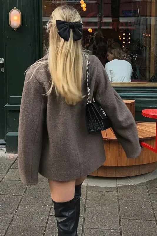 Ultimate Cold-Tone Korean Cropped Jacket