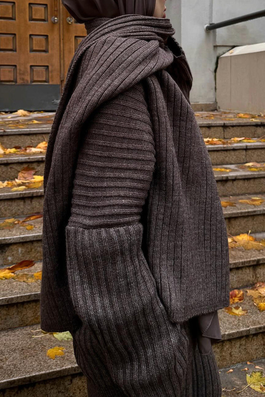 Lucinda One-Shoulder Maxi Slip Dress