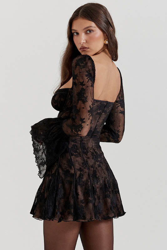 Midnight Muse Strapless Mini