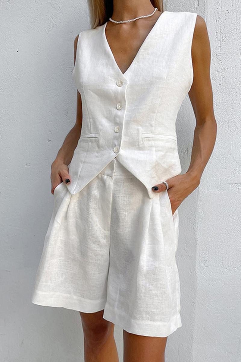 Set de pantaloni scurți Paros Cover Up din două piese