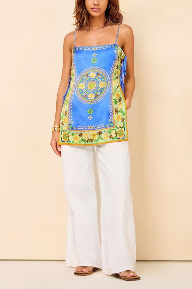 Σετ Παντελόνια με Διακοσμητικά Μοτίβα Μωσαϊκού