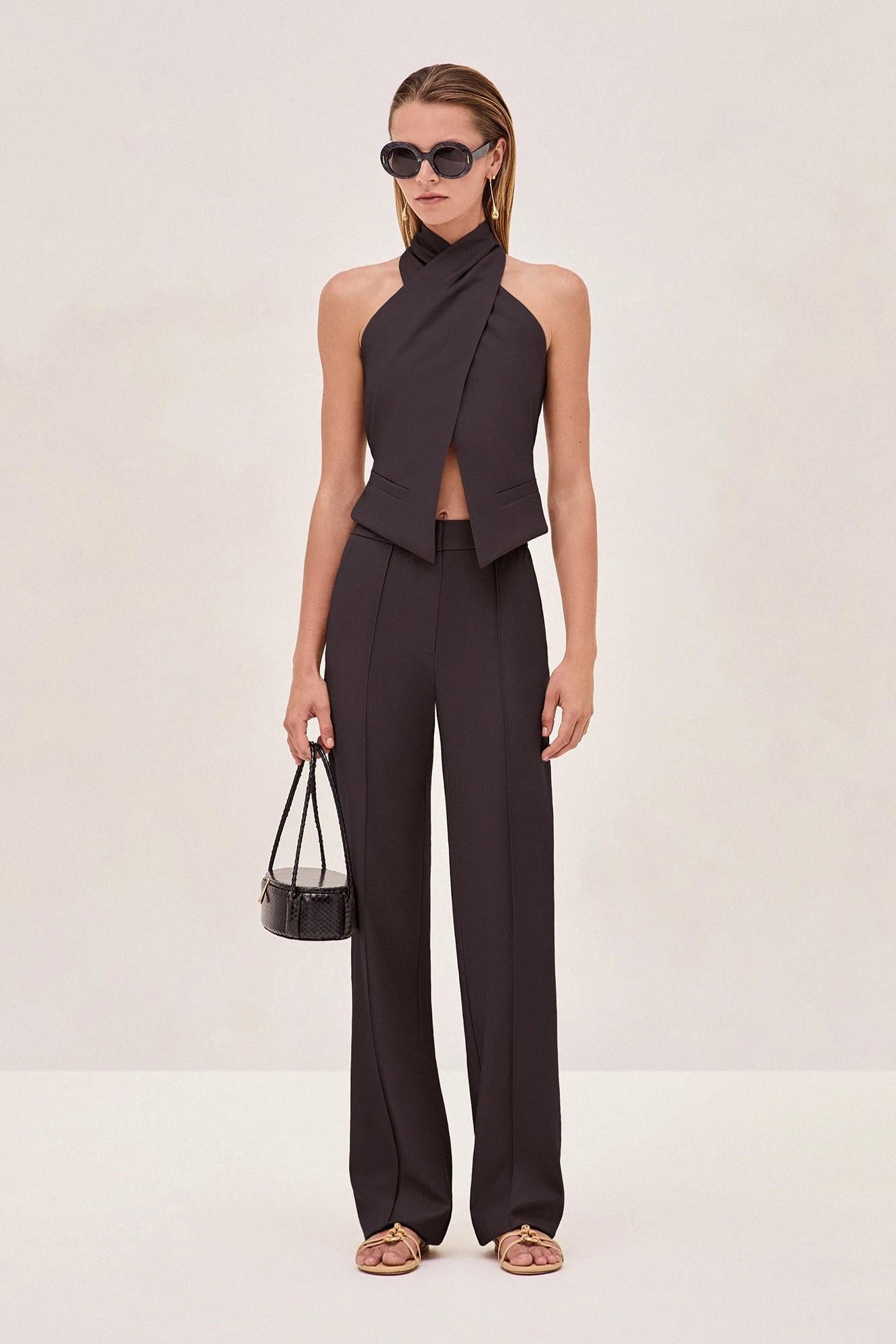 Çapraz Halter Yaka Atlet Üst