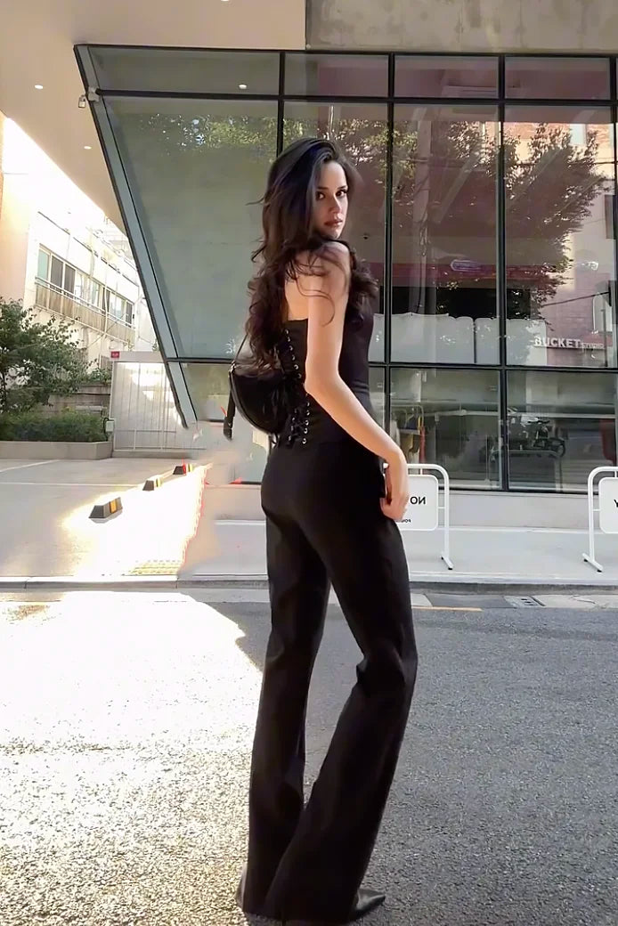 Liquid Steel Pants Set