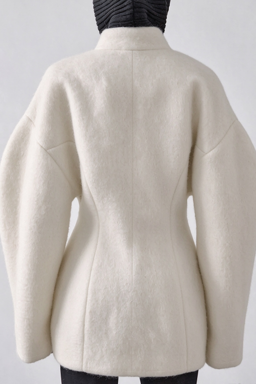 Relaxed-Fit Stand-Collar Jacket