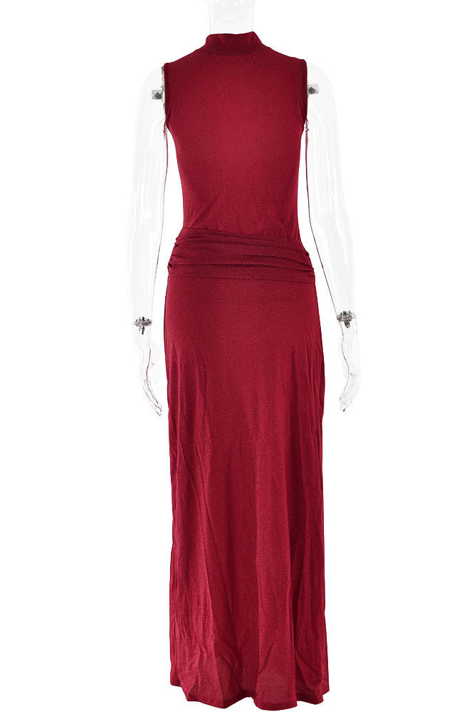 Veil of Pink – Mesh Allure Dress