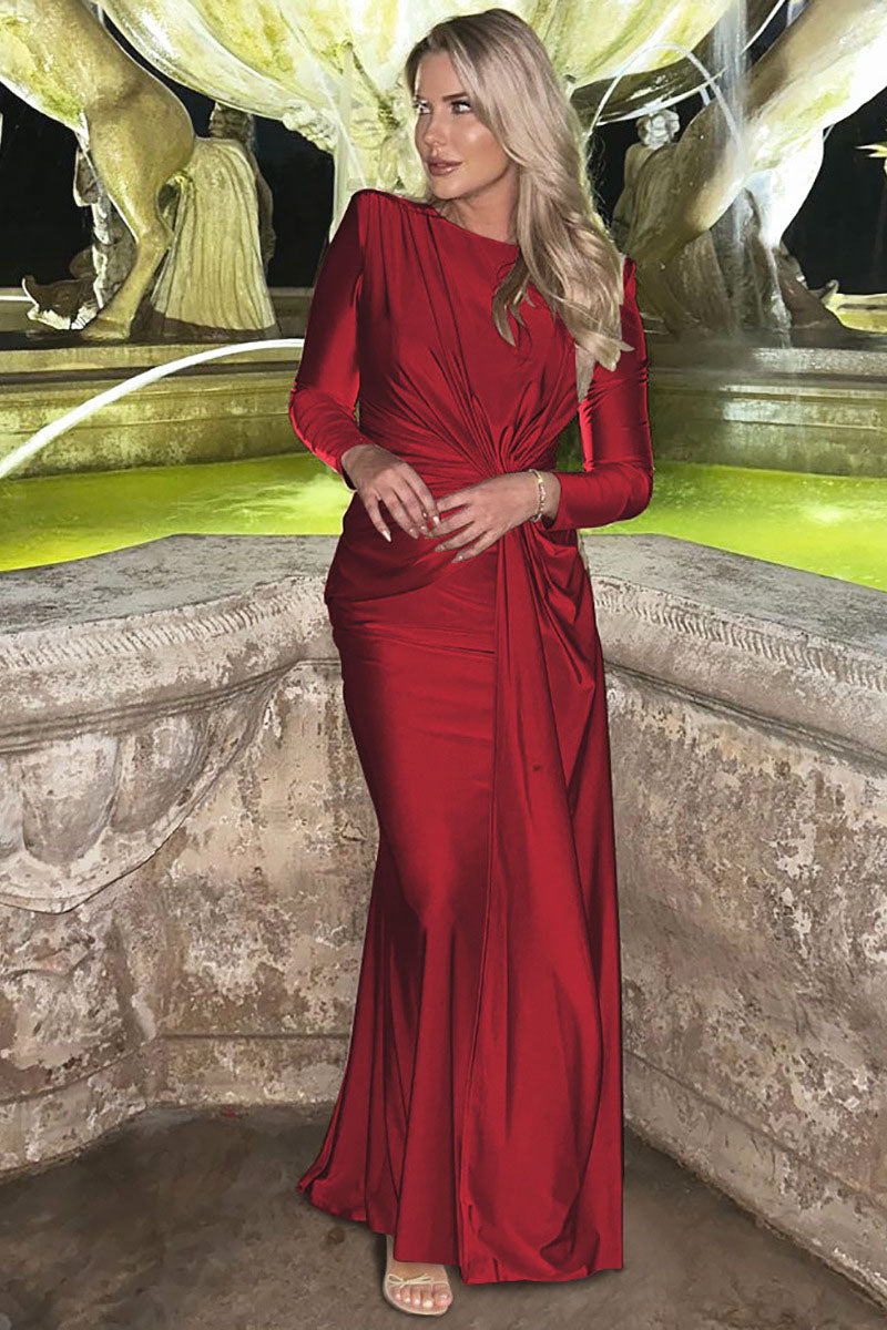 Lavinia Plunging V Maxi Klänning