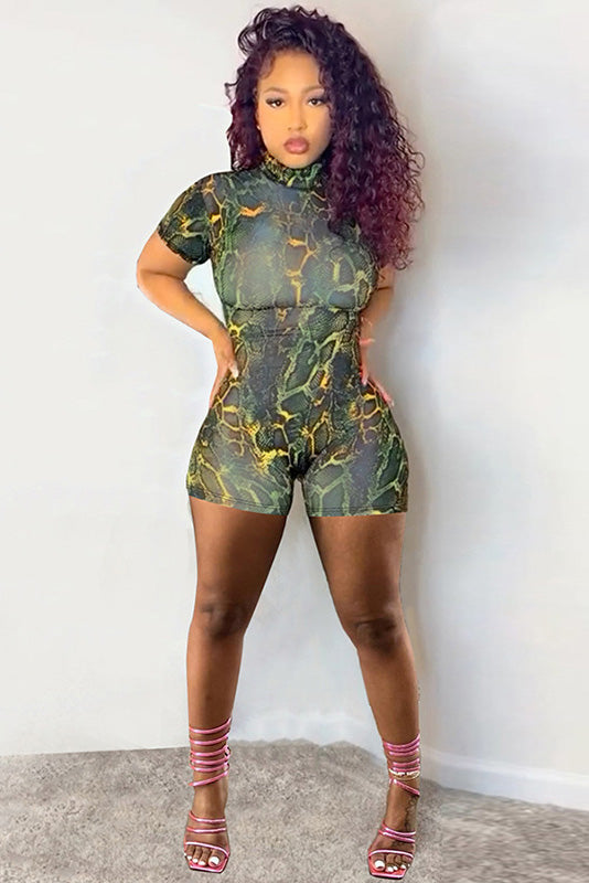 Combinaison dos nu rose-brun rêveuse