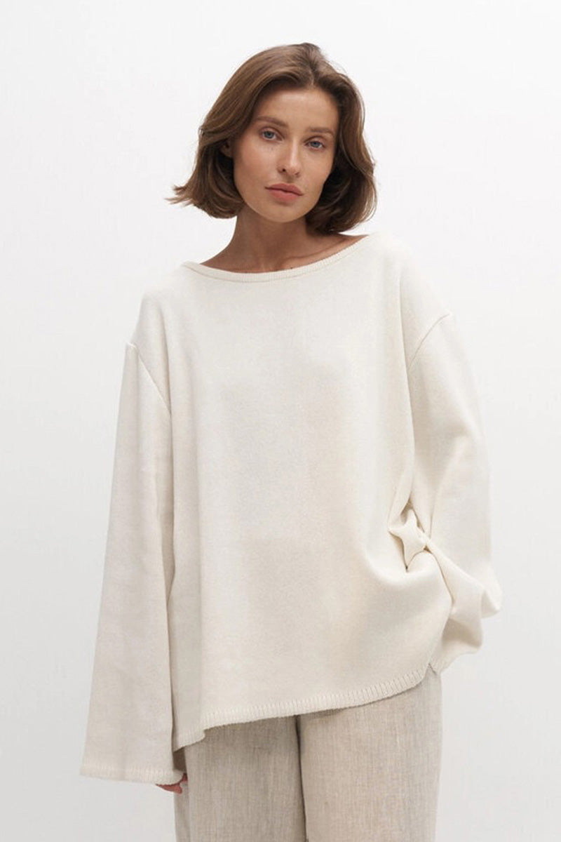 Josie V-ringad Cut-out Stickad Maxiklänning