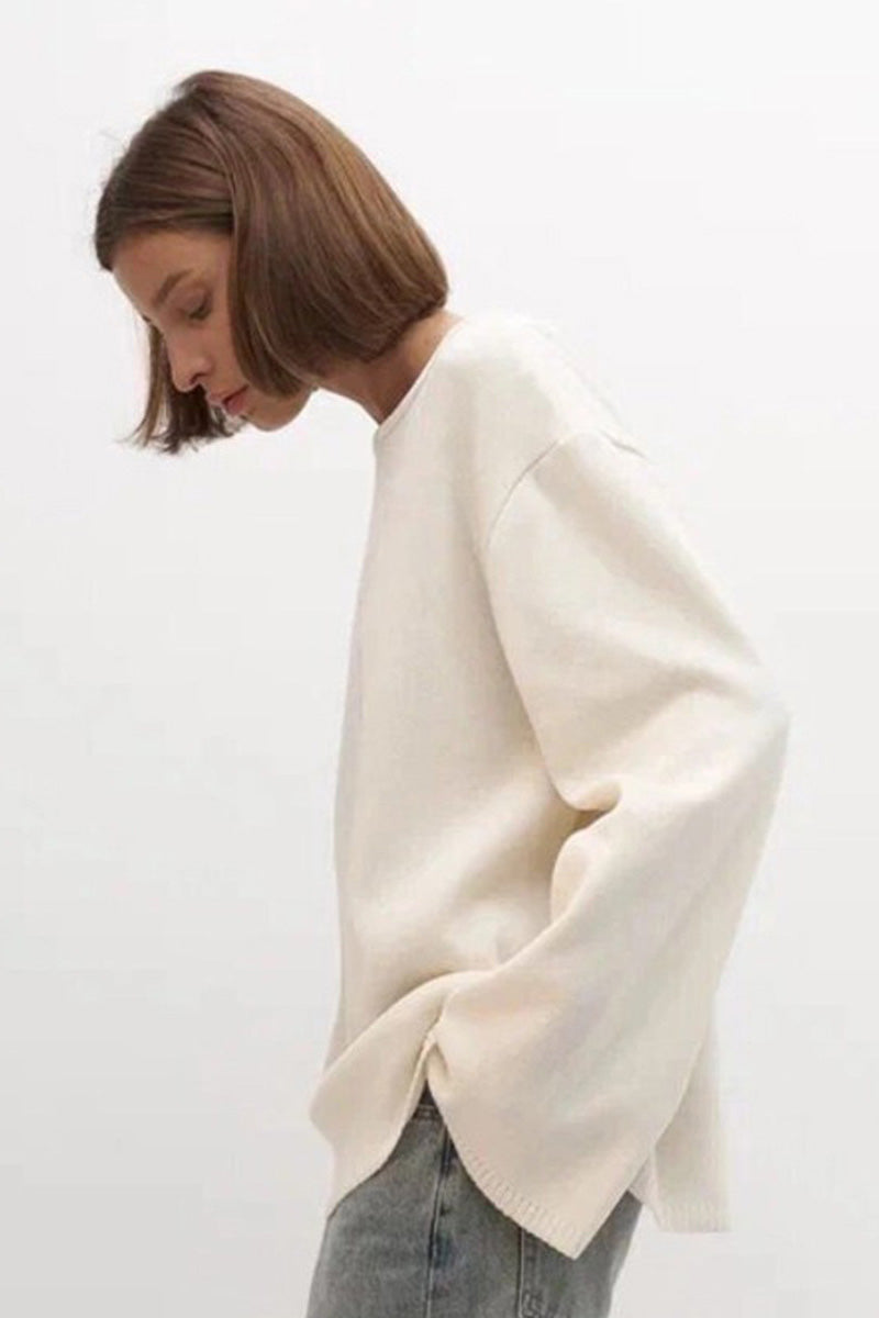 Josie V-ringad Cut-out Stickad Maxiklänning