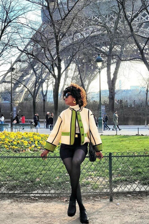 Quilted Patchouli Jacket