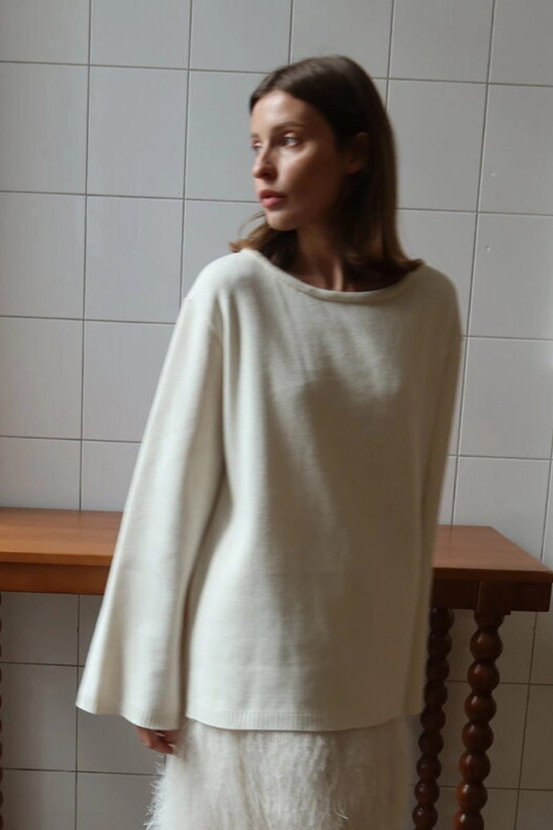 Josie V-ringad Cut-out Stickad Maxiklänning