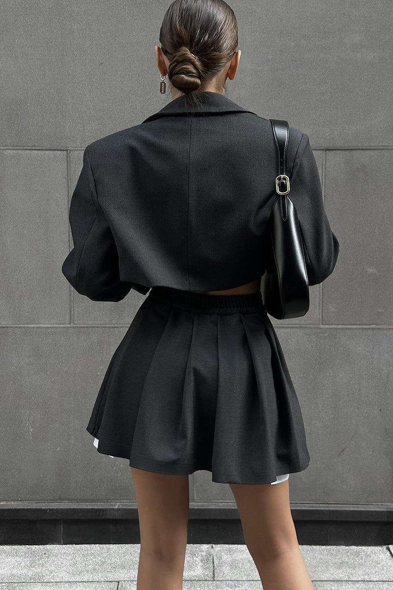 티아 미니 드레스 - 화이트