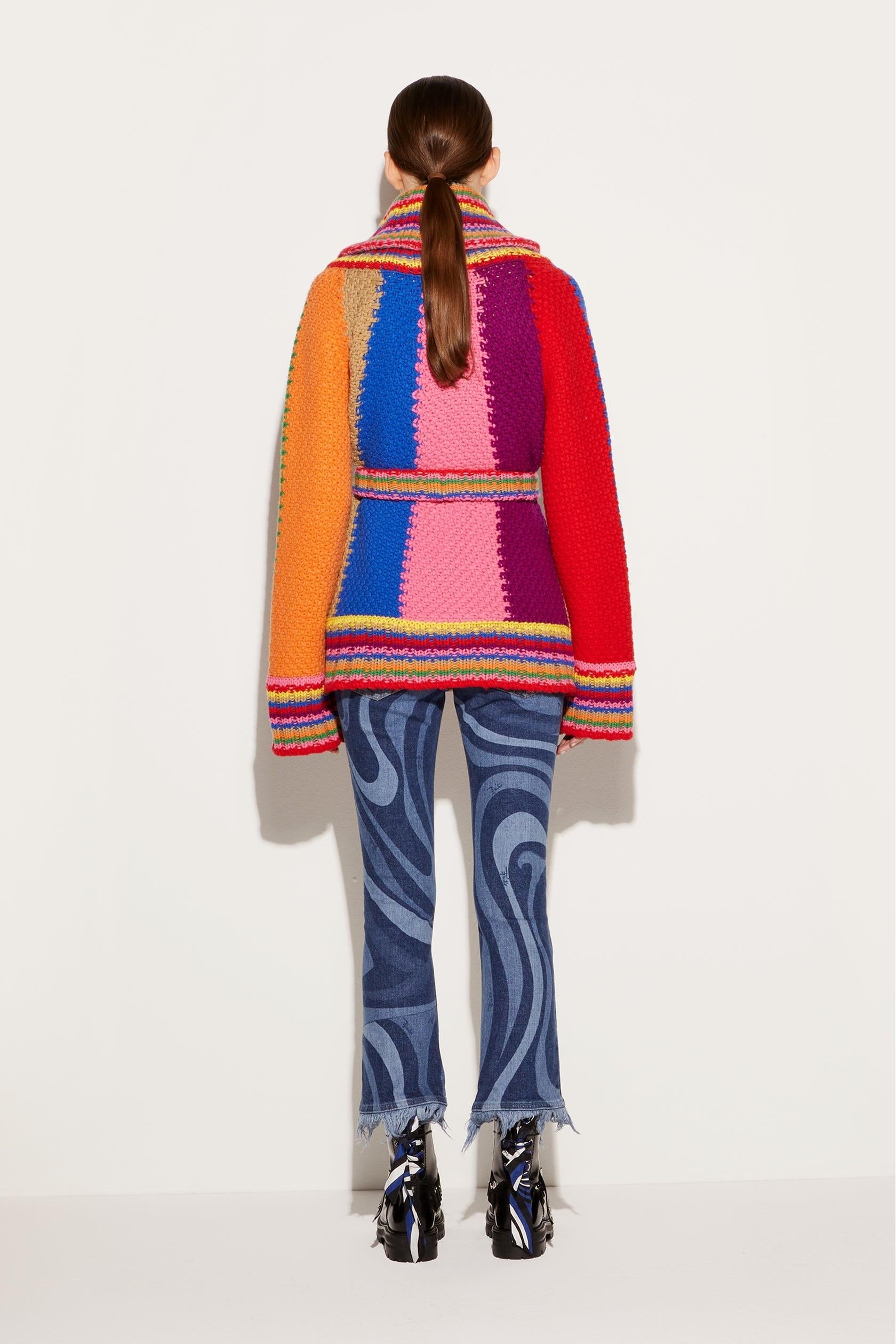 Kady's colorblock cardigan