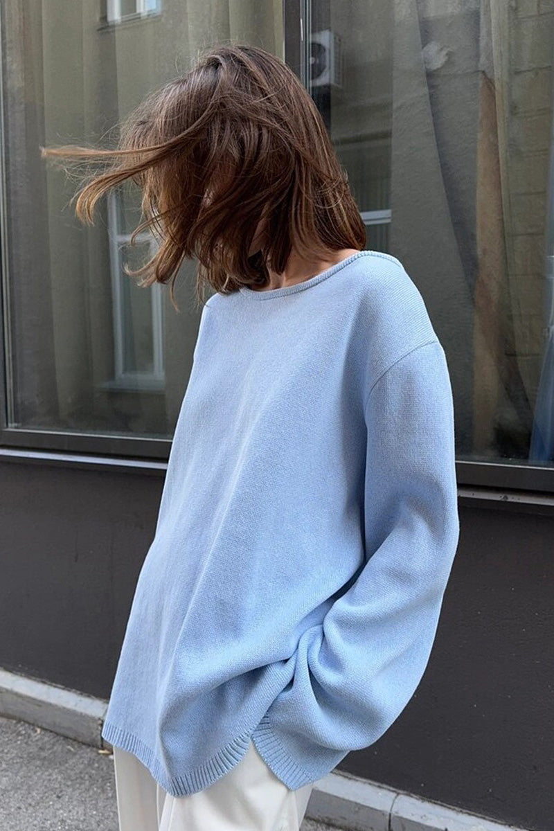 Josie V-ringad Cut-out Stickad Maxiklänning