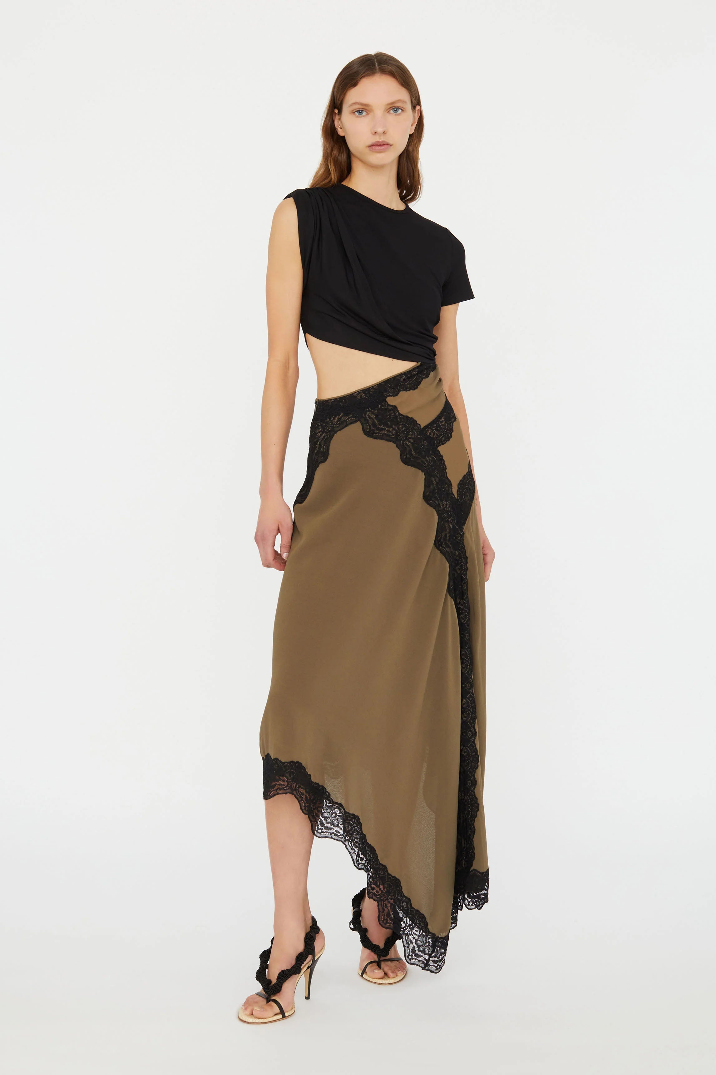 Verve Twisted Tee Midi Dress