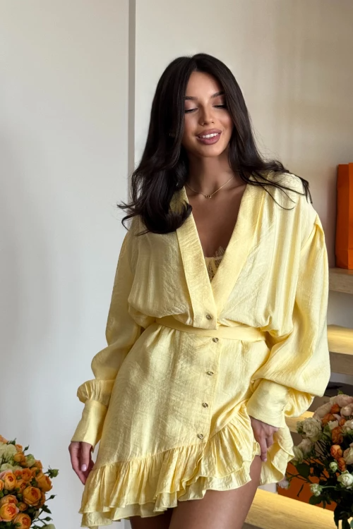 Yiping Story Reappears Mini Dress