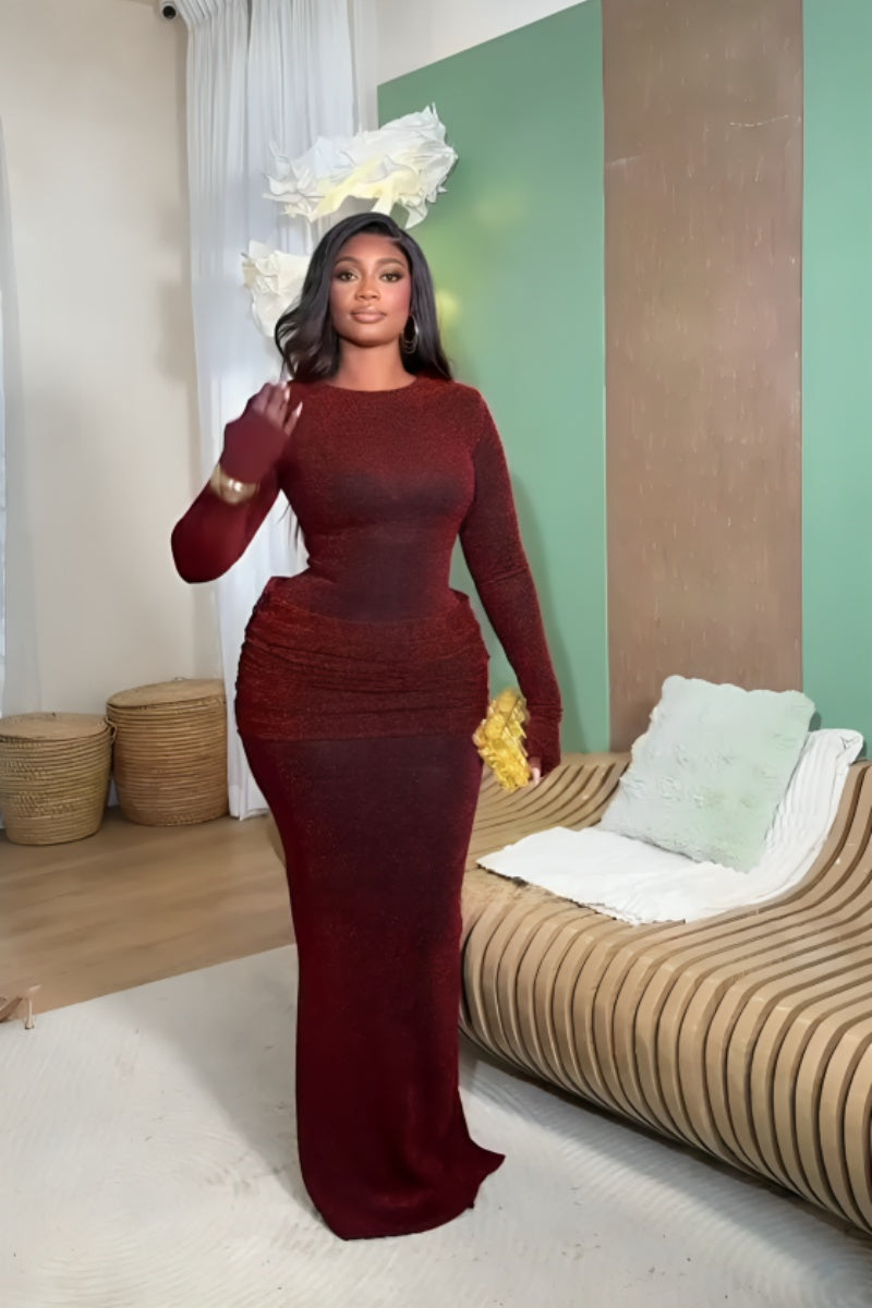 Sparkling Elegant Maxi Dress