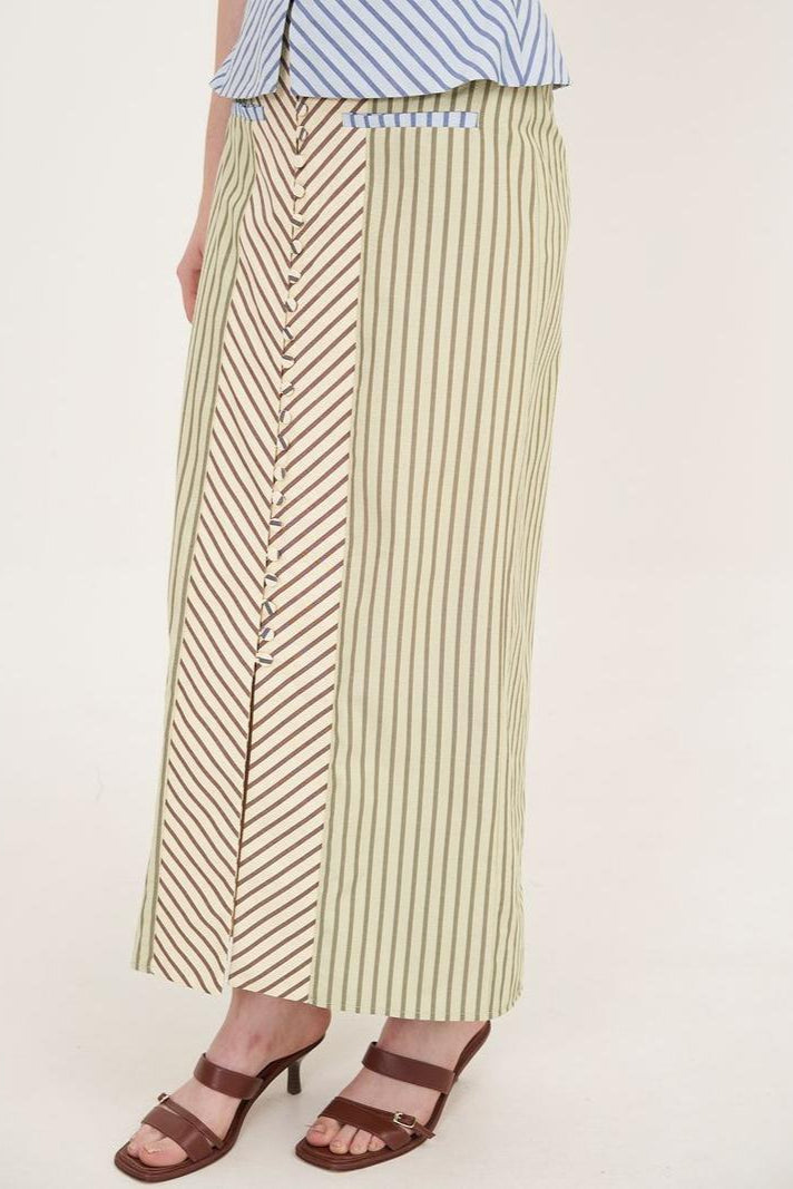 우아한 프레임 스커트 세트