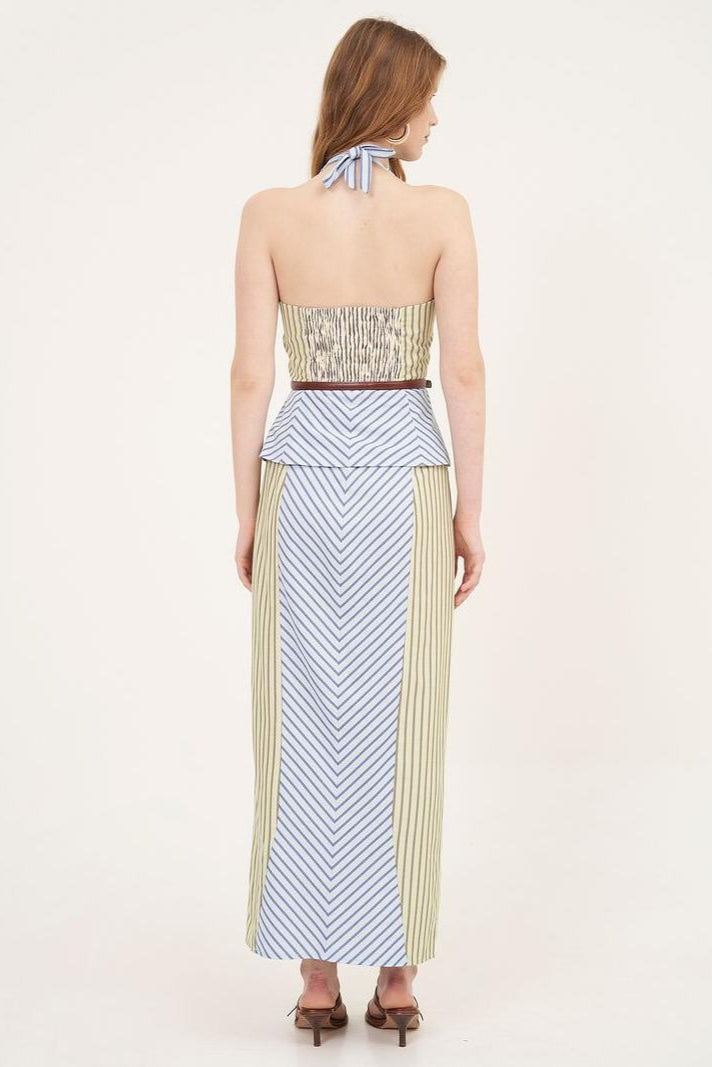 우아한 프레임 스커트 세트