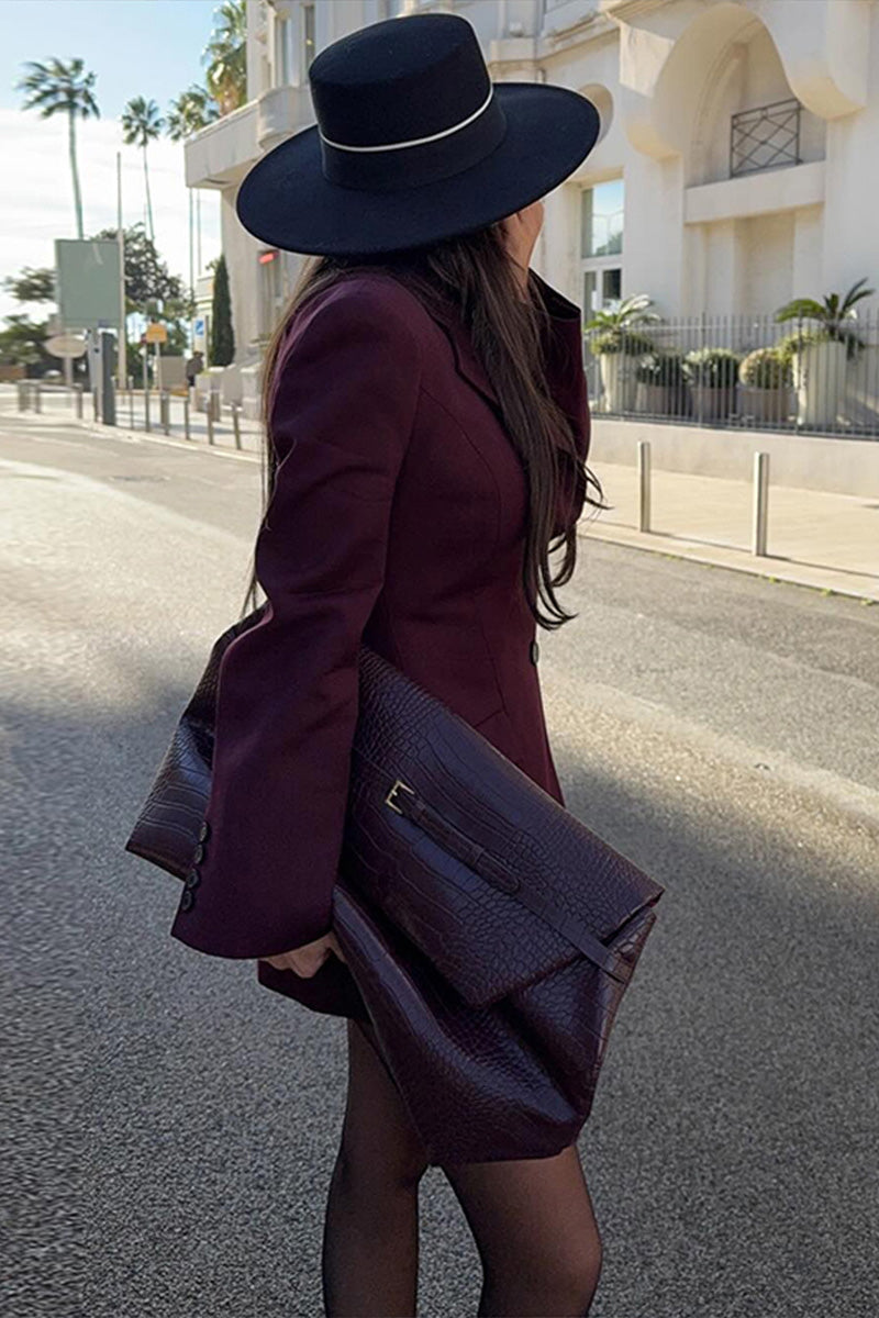 シア ミニドレス - ホワイト