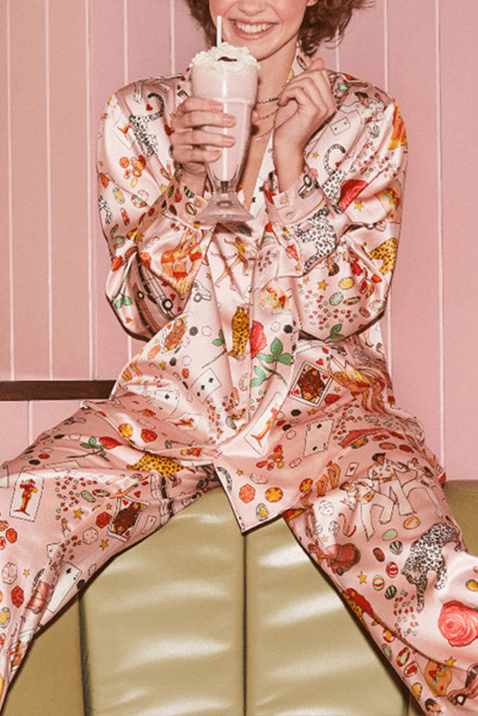 ラグジュアリー麻雀クイーンパジャマセット