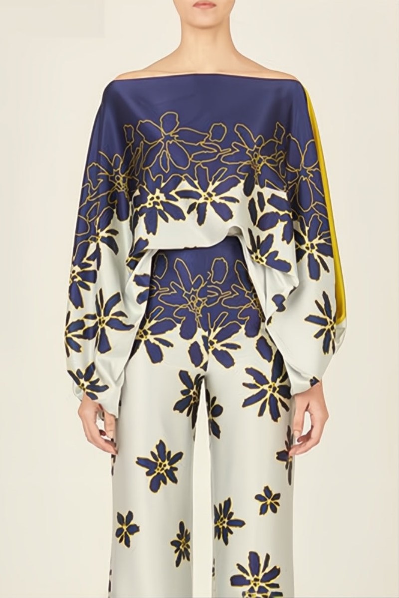 Abstract Waves İkili Takım - Kayısı