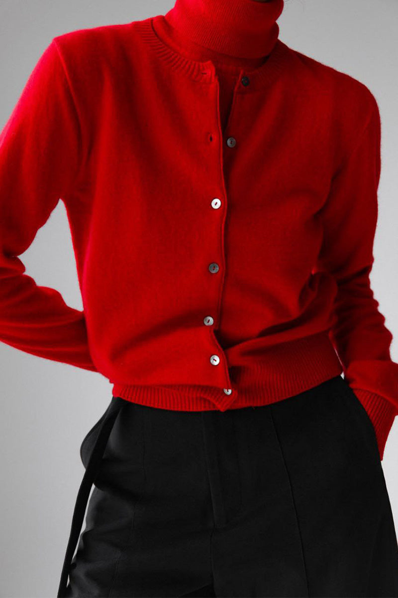 Josie V-ringad Cut-out Stickad Maxiklänning