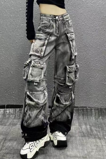 Gradient Kargo Paraşütçü Jeanleri