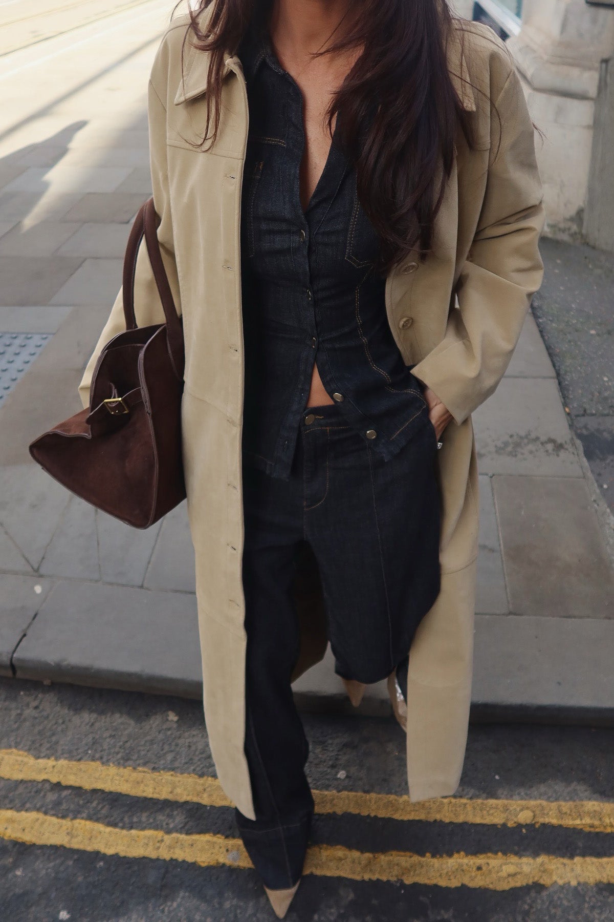 Vogue Street Deep Indigo Denim Set