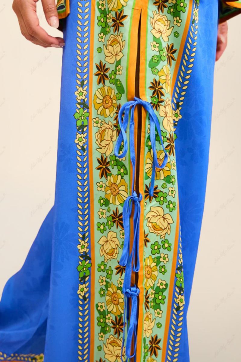 Σετ Παντελόνια με Διακοσμητικά Μοτίβα Μωσαϊκού