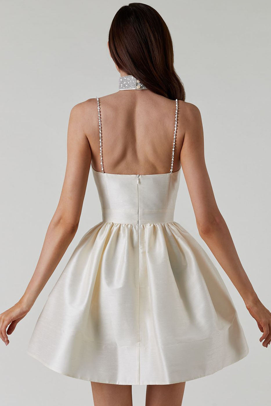 Rochie maxi slip cu un umăr Lucinda