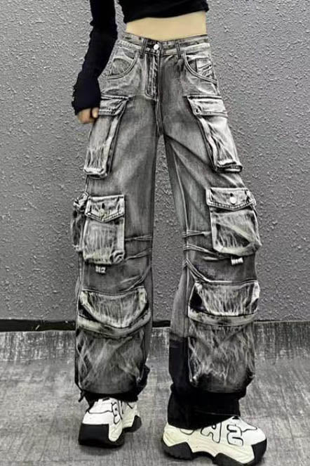 Gradient Kargo Paraşütçü Jeanleri