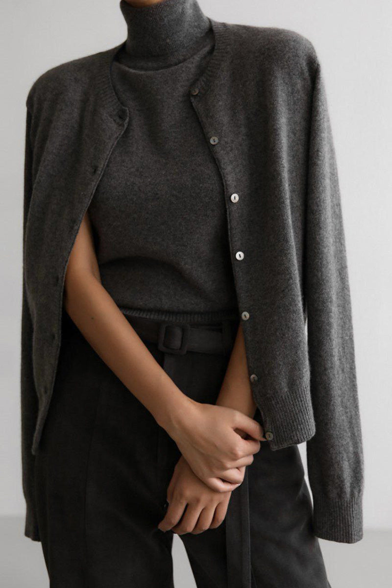 Josie V-ringad Cut-out Stickad Maxiklänning