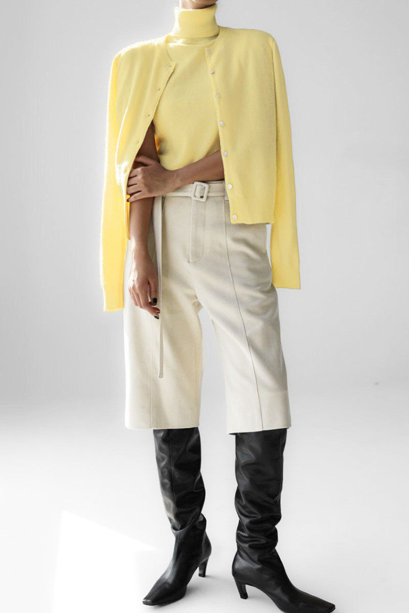 Josie V-ringad Cut-out Stickad Maxiklänning