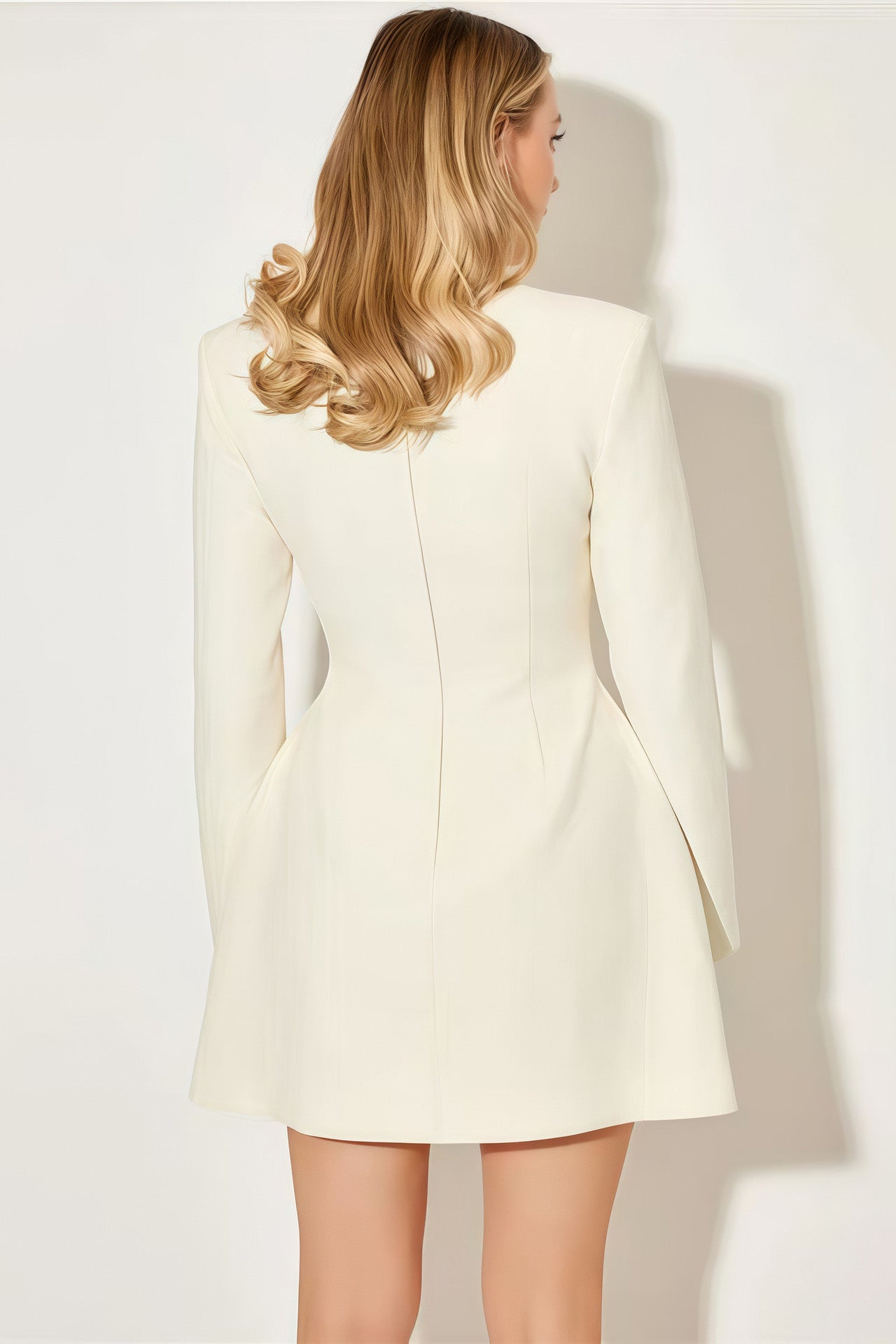 티아 미니 드레스 - 화이트