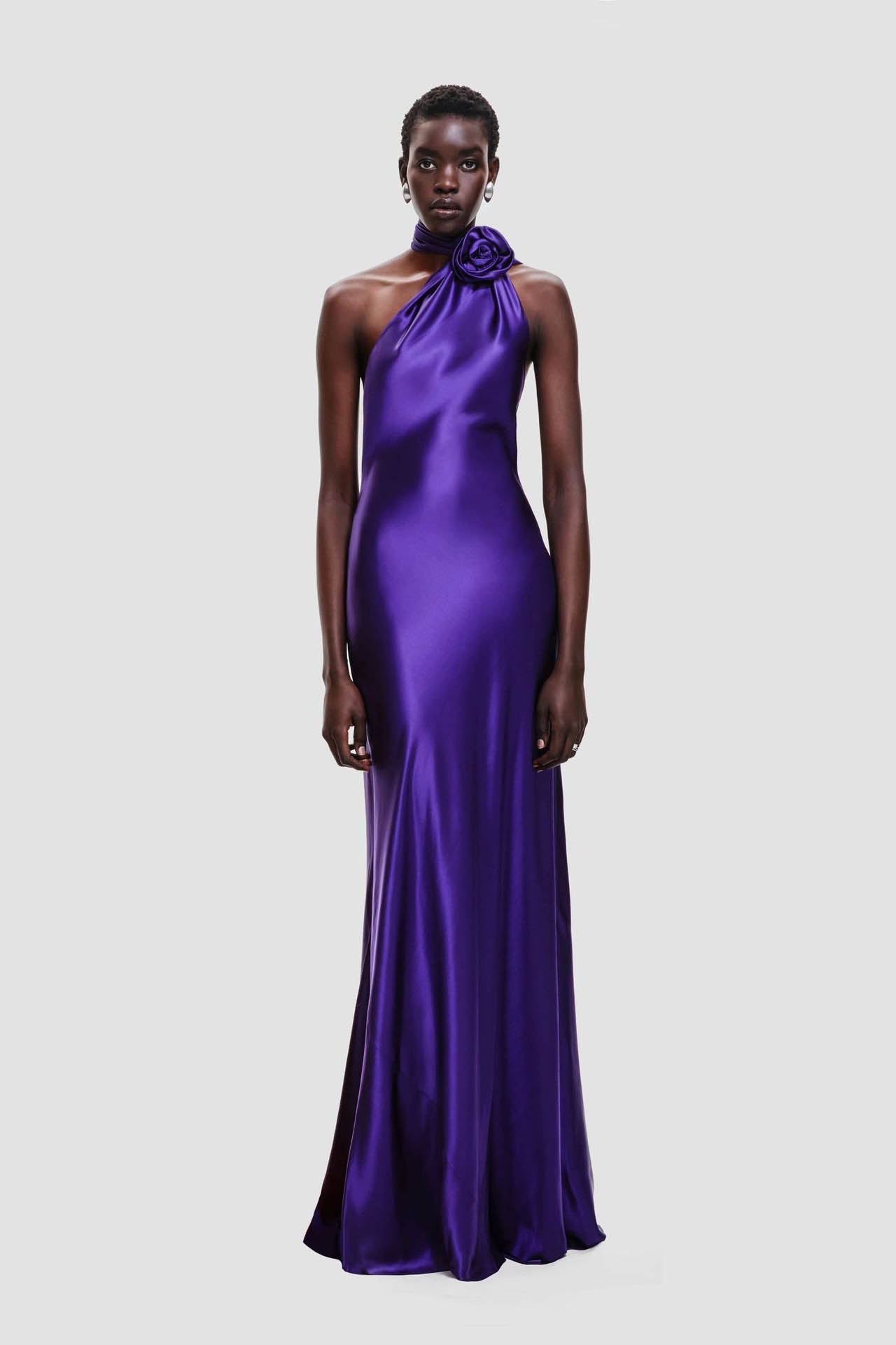 Robe Lilas au Clair de Lune