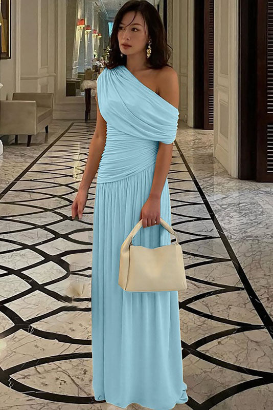 라비니아 플런징 V 맥시 드레스