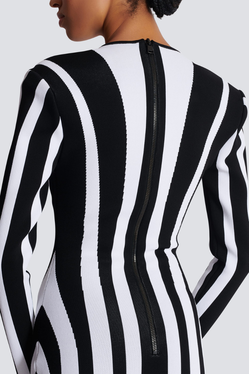 Μίνι μακρυμάνικο πλεκτό φόρεμα Allison