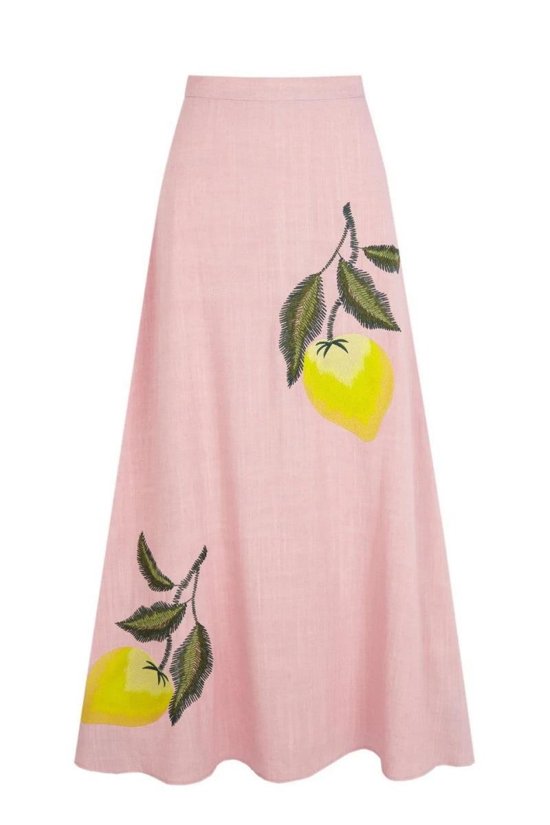 Falda Amalfi Print Skirt