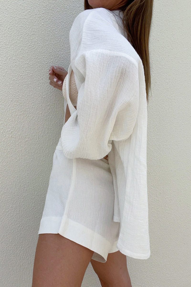 Cotton Wonderland bundna tvådelade shortsset