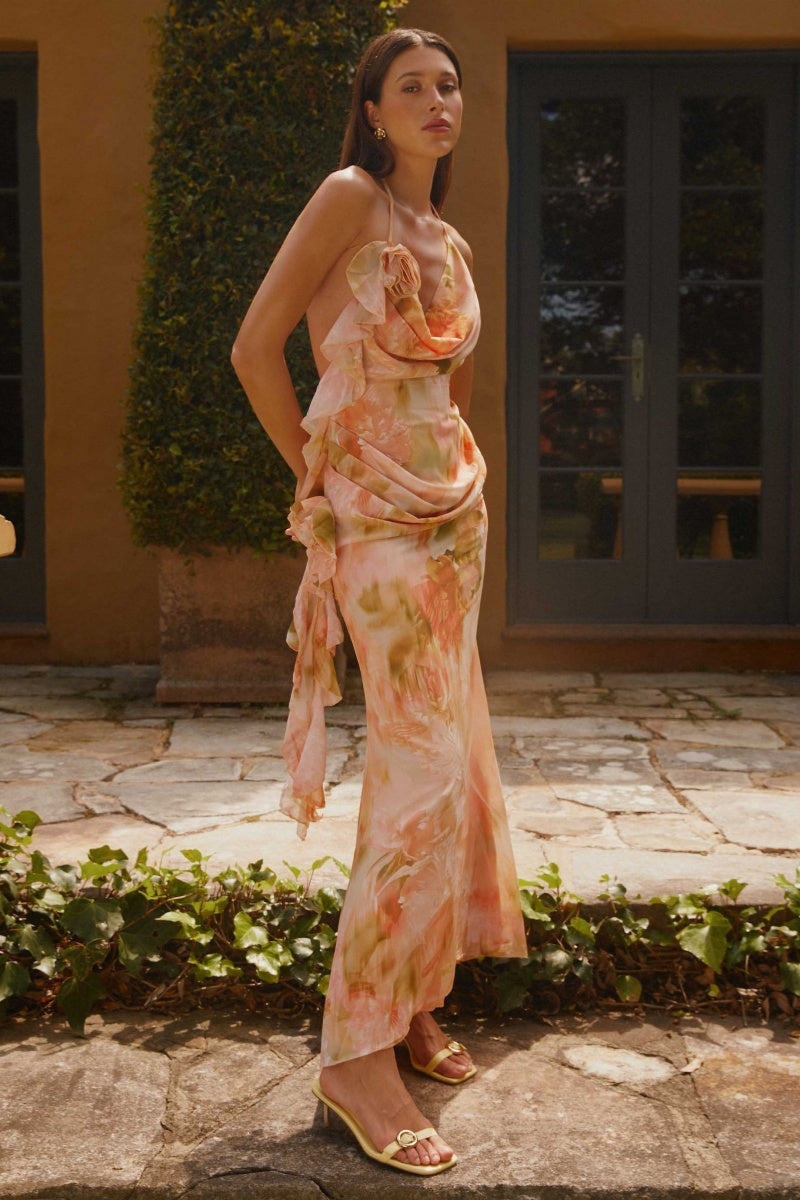 Peppermayo Exclusive - Diedre Rose Strappy Maxi Dress Peppermayo Exclusive - Diedre Rose Strappy Maxi Dress