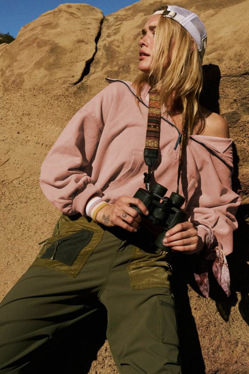 Fern Hanocă cu buzunar Jachetă ușoară - crep