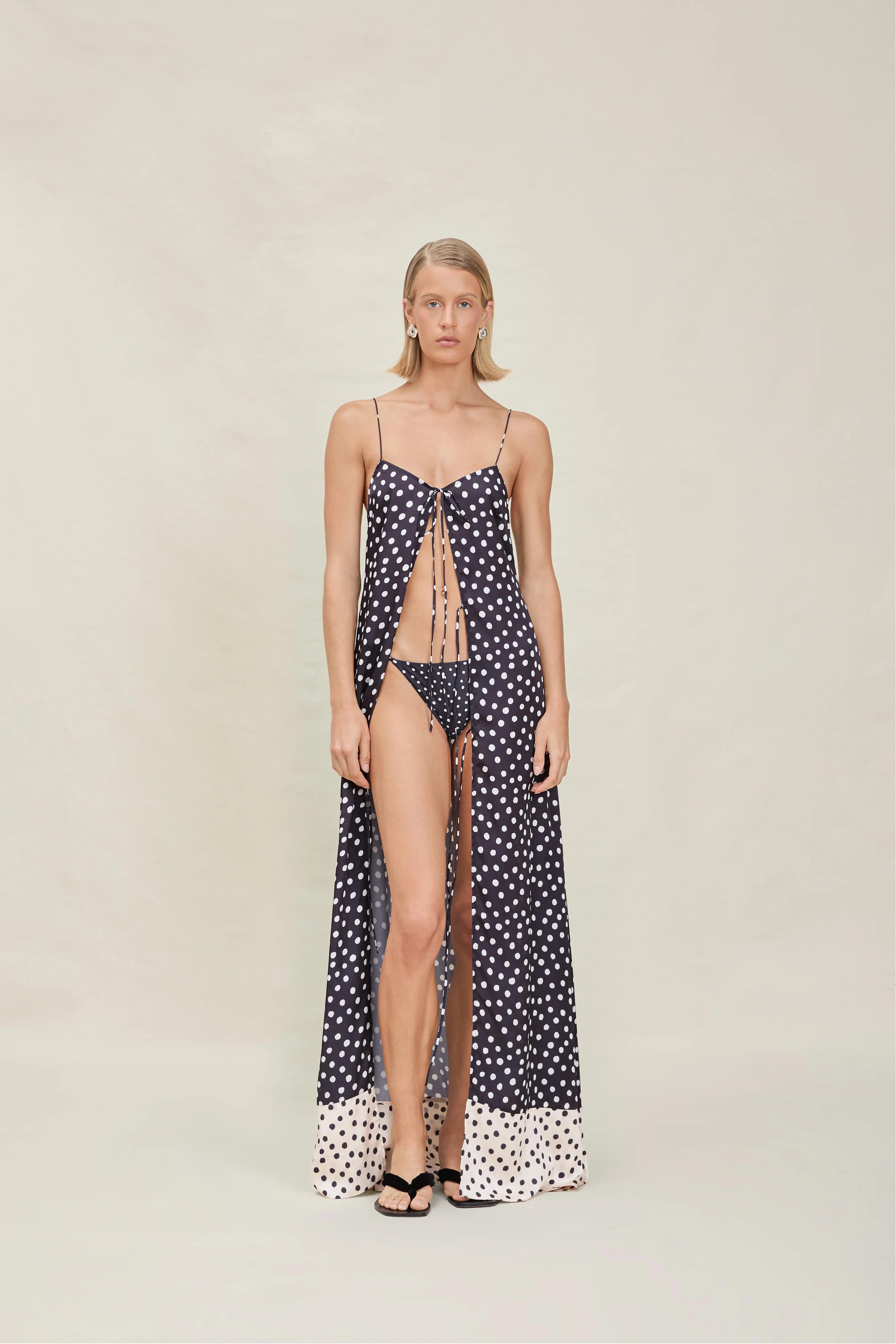 Polka Dot Convertible Dress Set