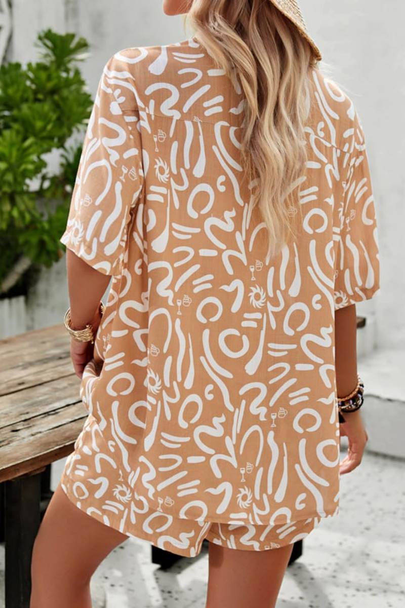 Conjuntos cortos estampados