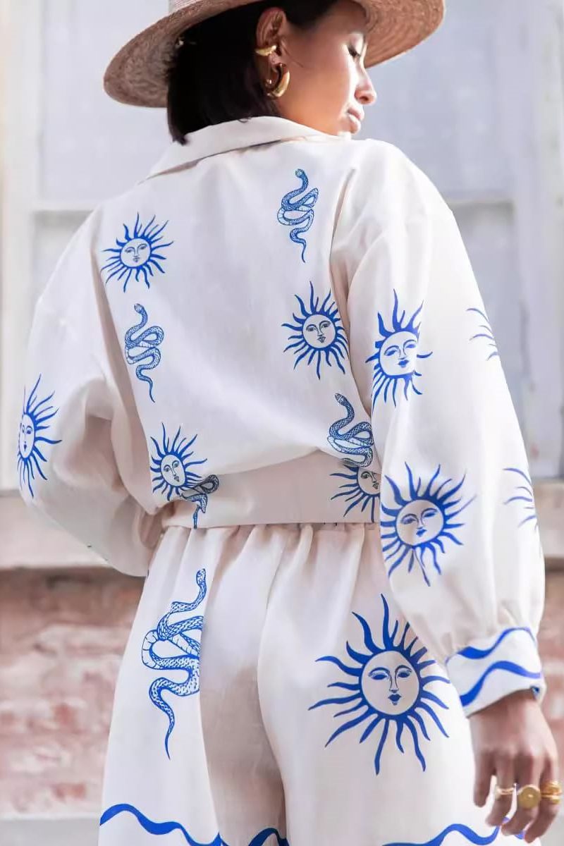 솔레이 프린트 숏 세트